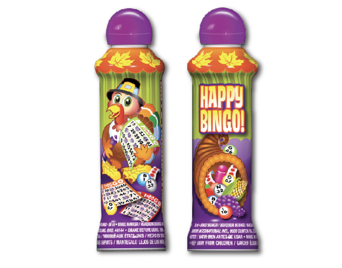Happy Thanksgiving Seasonal Bingo Ink