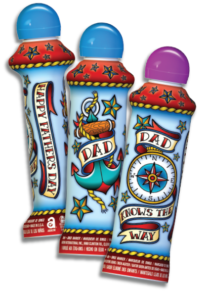 Happy Father's Day Bingo Ink Markers