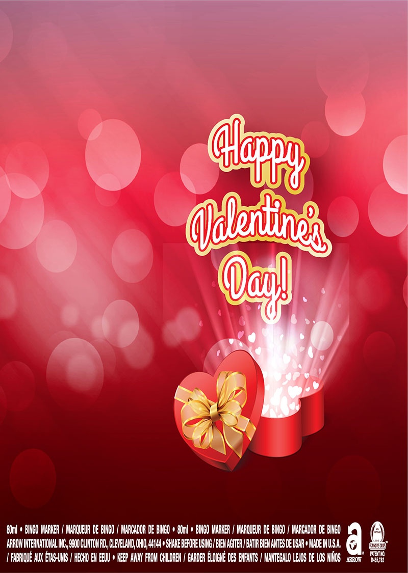 Happy Valentine's Day / Heart Box