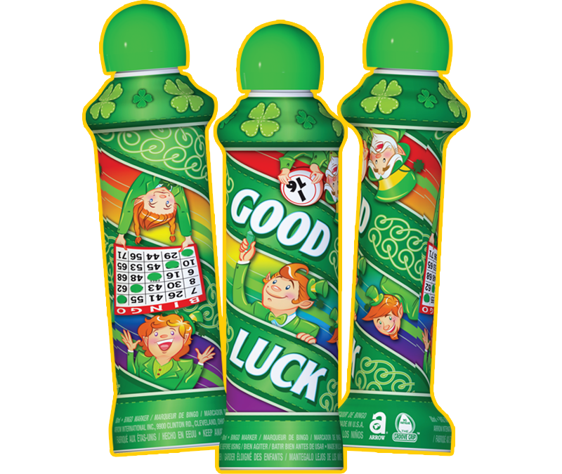 St. Patrick's Day Bingo Ink Marker