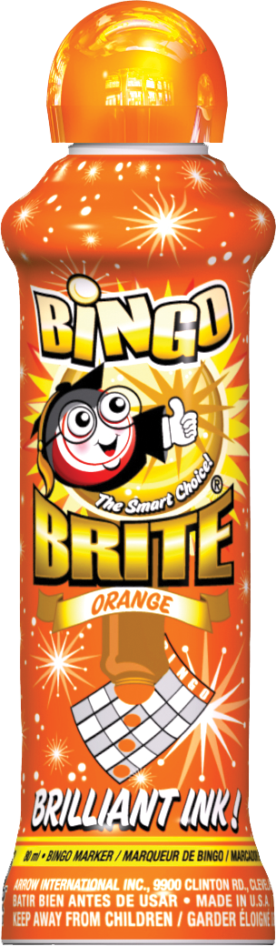 Orange Bingo Brite Ink