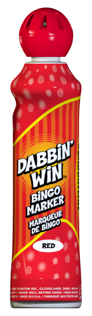 Red Dabbin' Win Ink