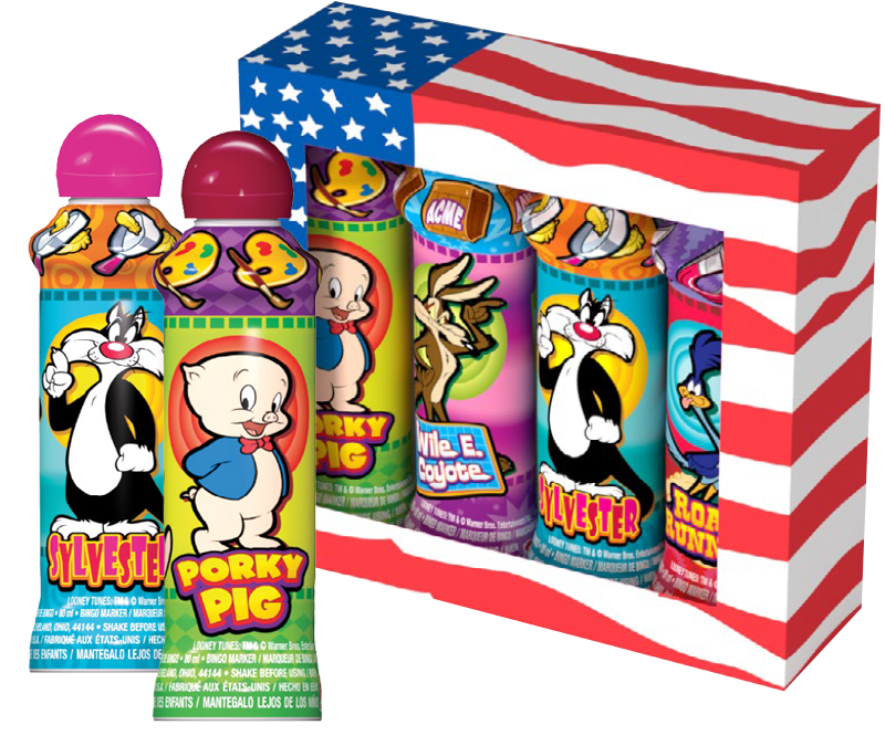 Looney Tunes Bingo Ink Gift Set