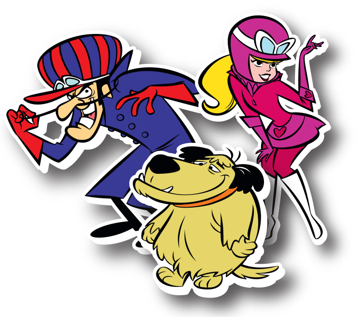 Wacky Races Bingo Dabbers