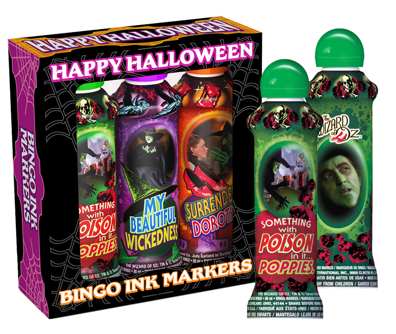 Wizard of Oz Witches Bingo Ink Gift Set