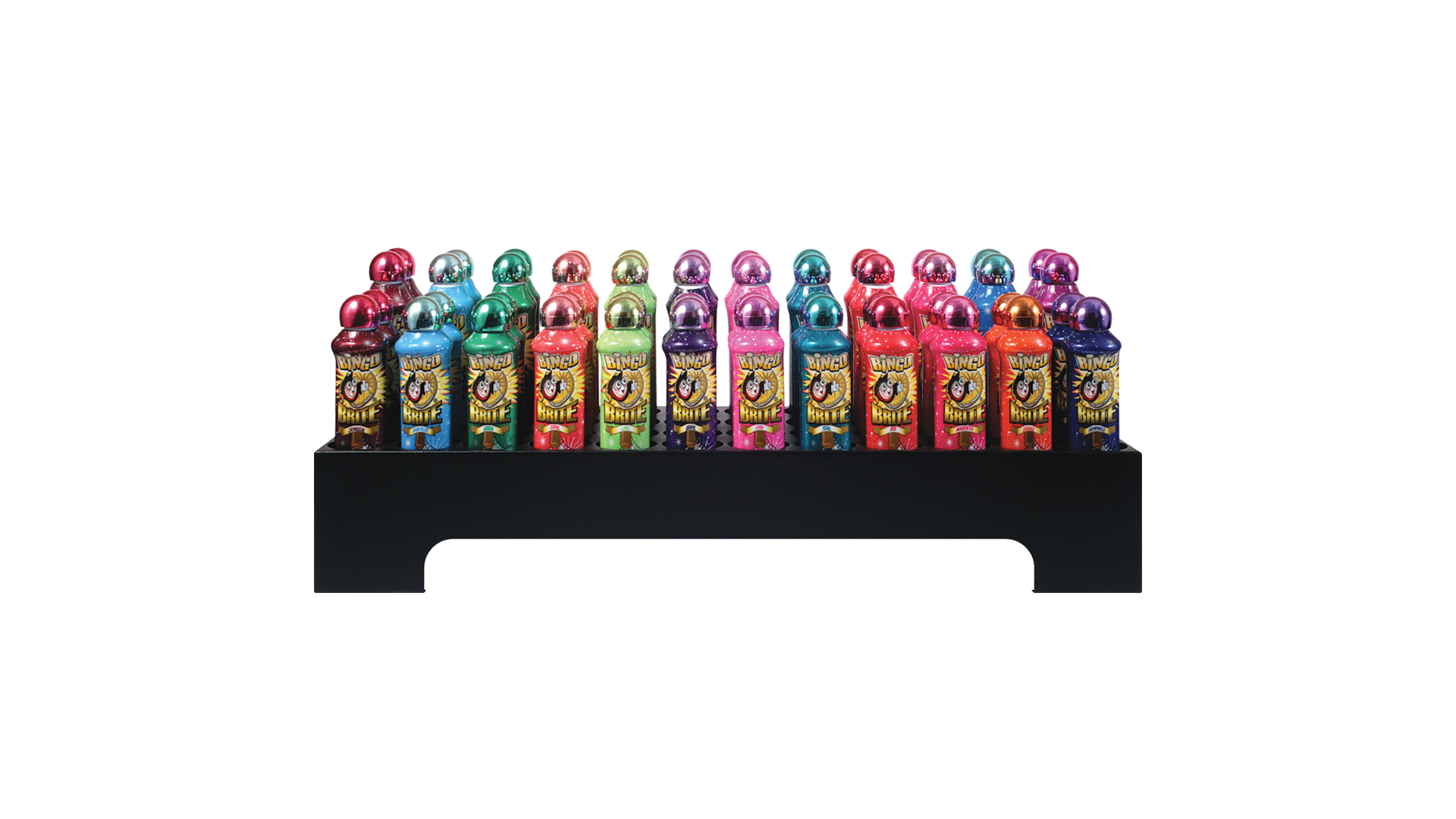 Rectangular Metal Bingo Ink Display Rack